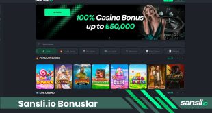 Sansli.io Bonuslar